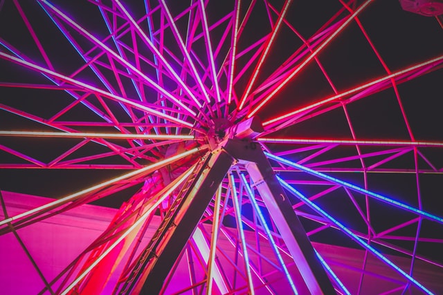 Theme Park Ferris Wheel