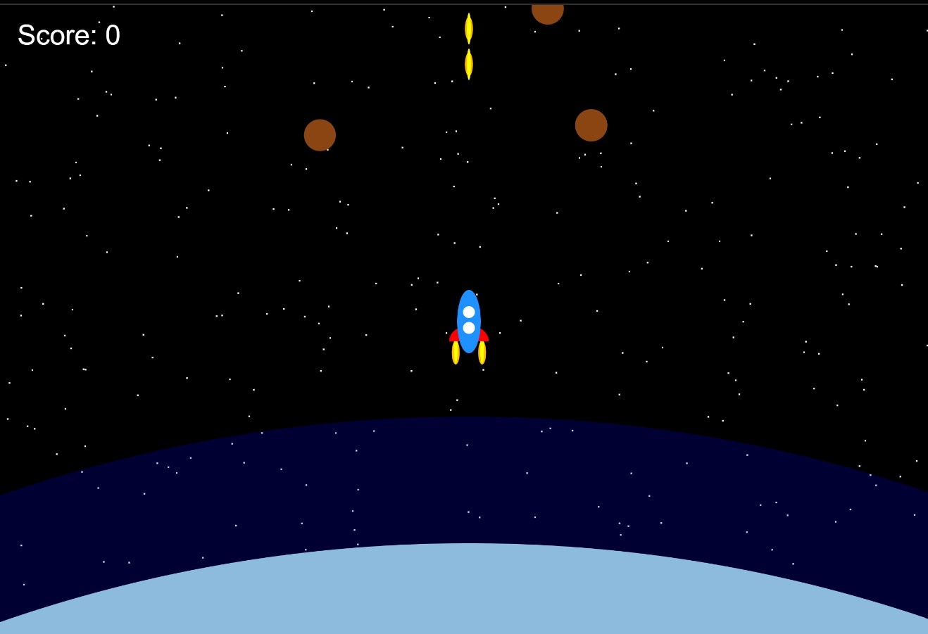 Asteroid Game Clone